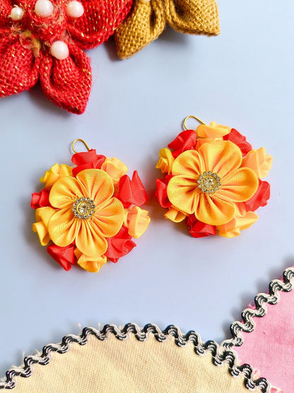 Haldi Mehendi Floral Jewelry: Set 2