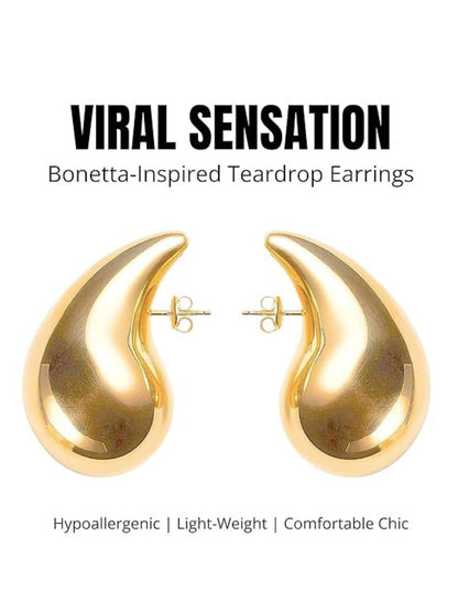 Bottega Veneta Earrings (Gold & Silver)