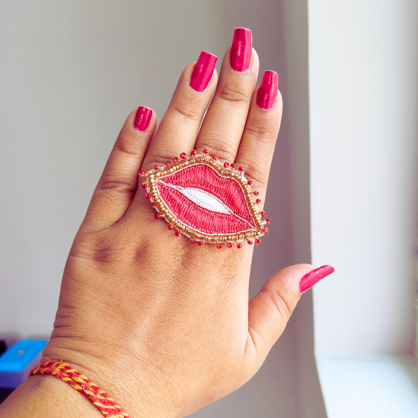 Red Lip Classic Ring