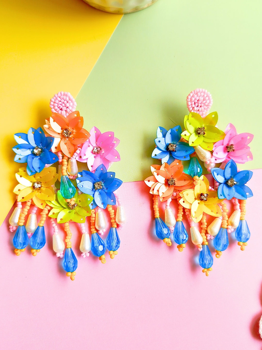 Zubaida Earrings (Multicolor)