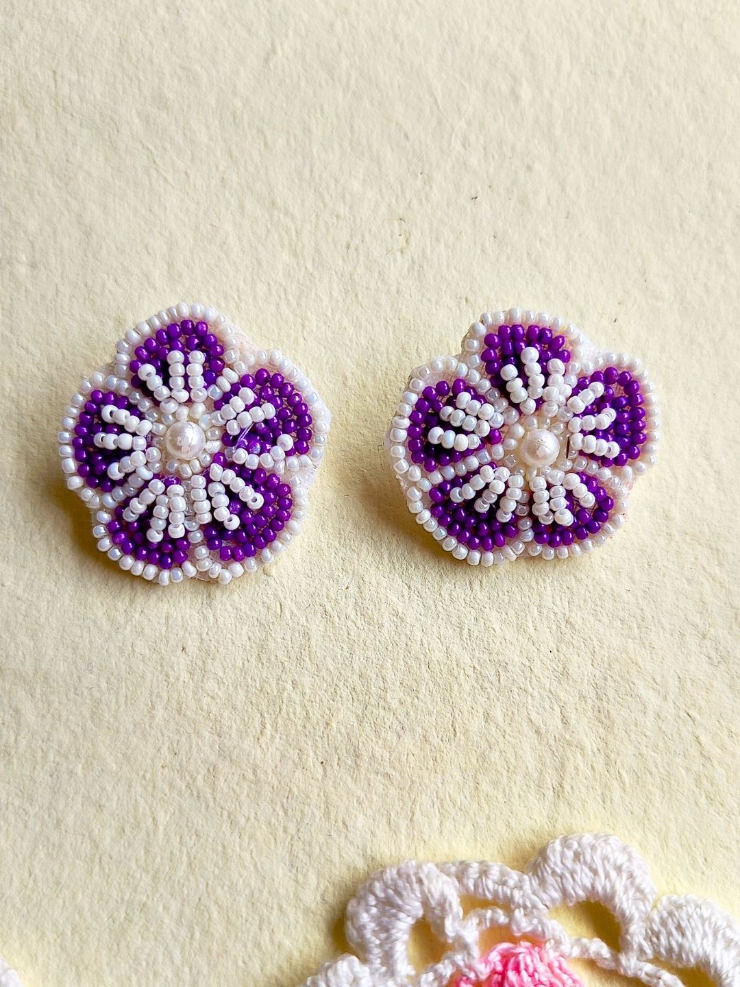 Floral Earring Set (Lilac)