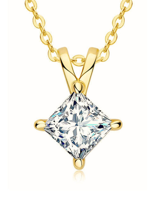 Star-shape AD Necklace Chain (Gold)