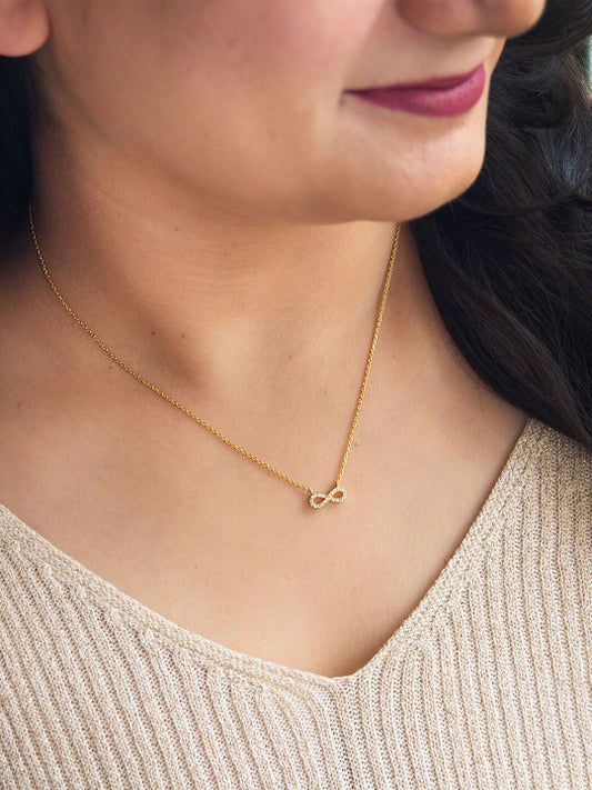 AD Infinity Necklace Pendant