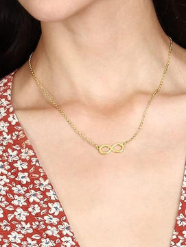 Infinity Necklace Chain (Gold)