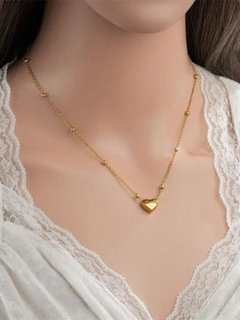 Heart You Necklace Chain (Gold)