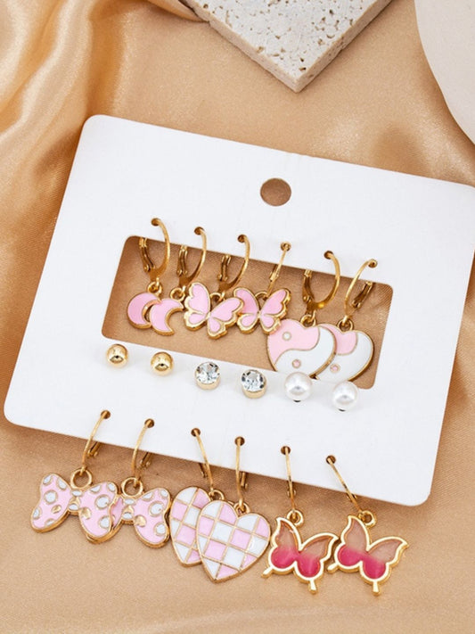 Y2K Pinterest Girlie Earrings Combo