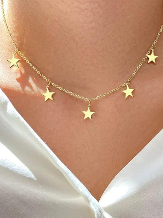 Little Stars Necklace Chain (Gold)