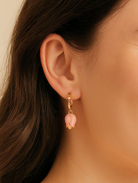 Pinterest Tulip Hoop Earrings