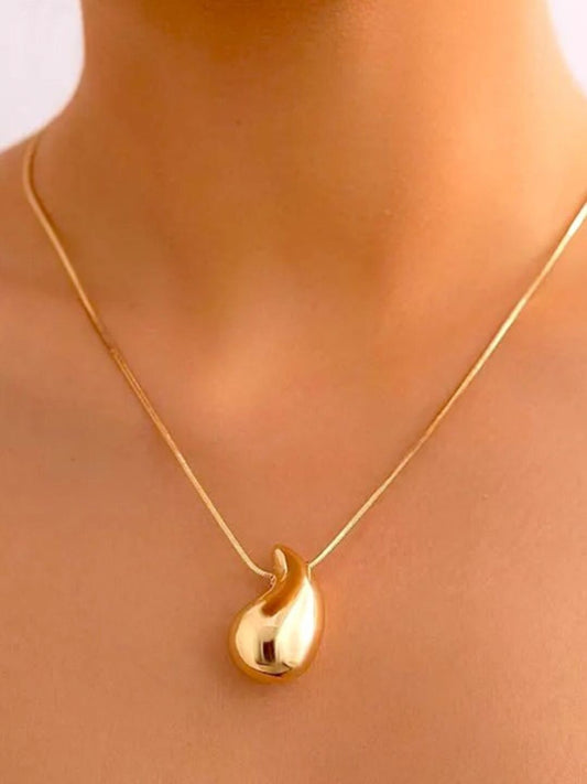 Teardrop Necklace (Gold)