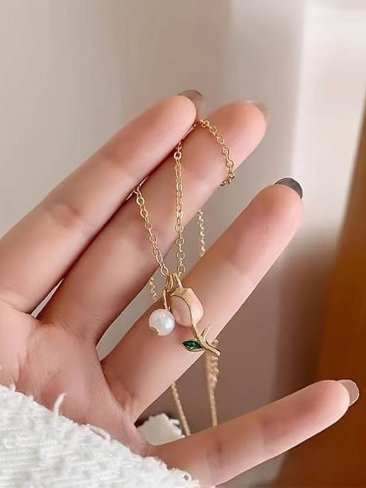 Lotus Necklace Chain (Gold)