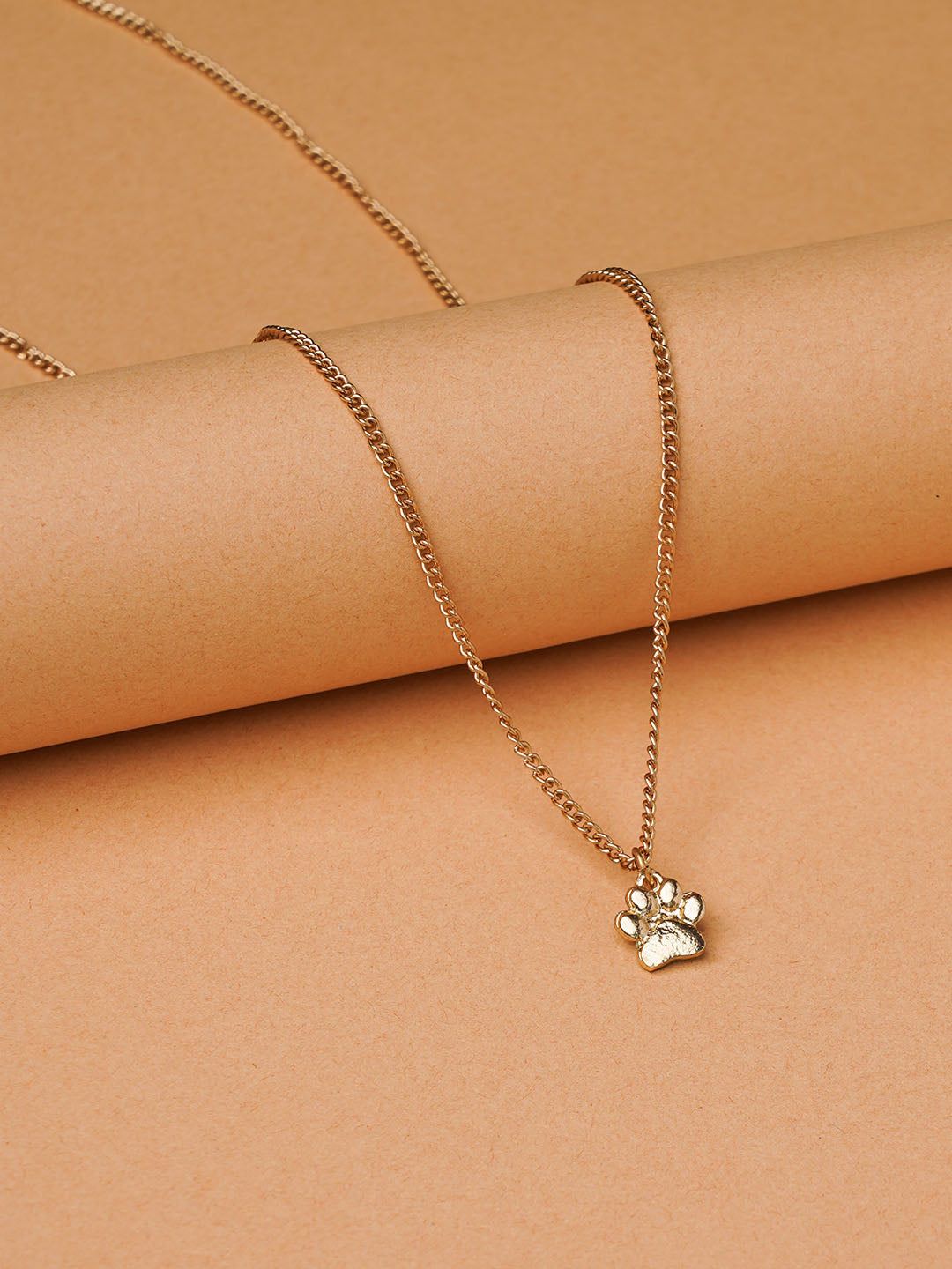 Pet Lovers Paw Necklace Chain