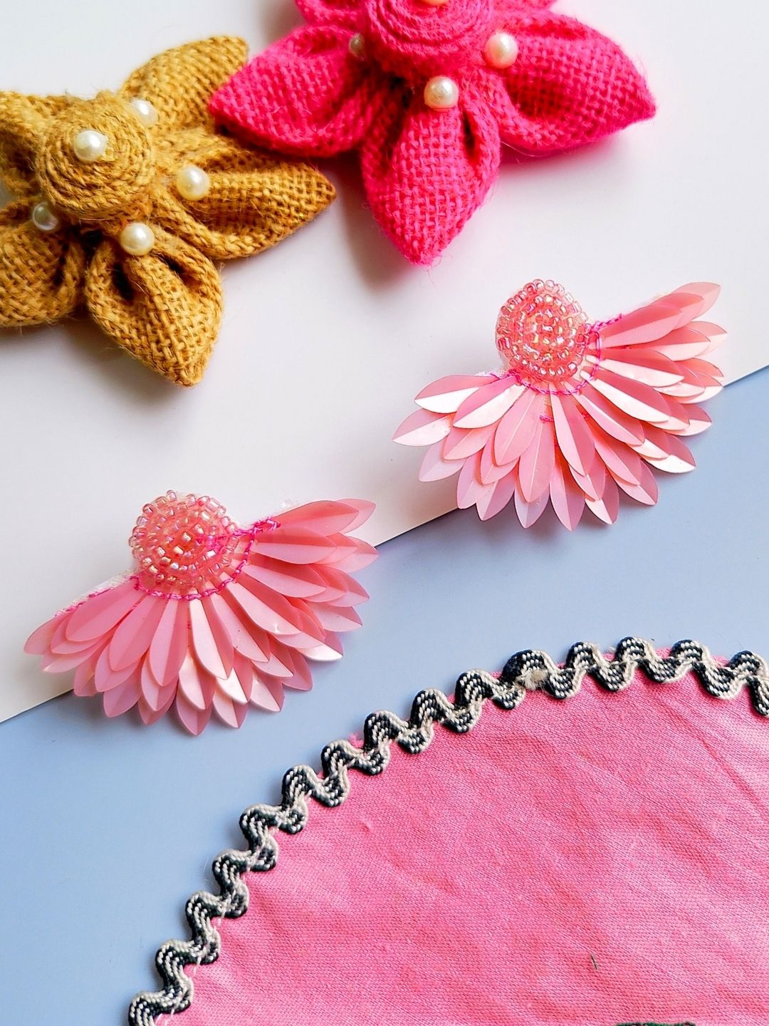 Featherington Studs (Pink)