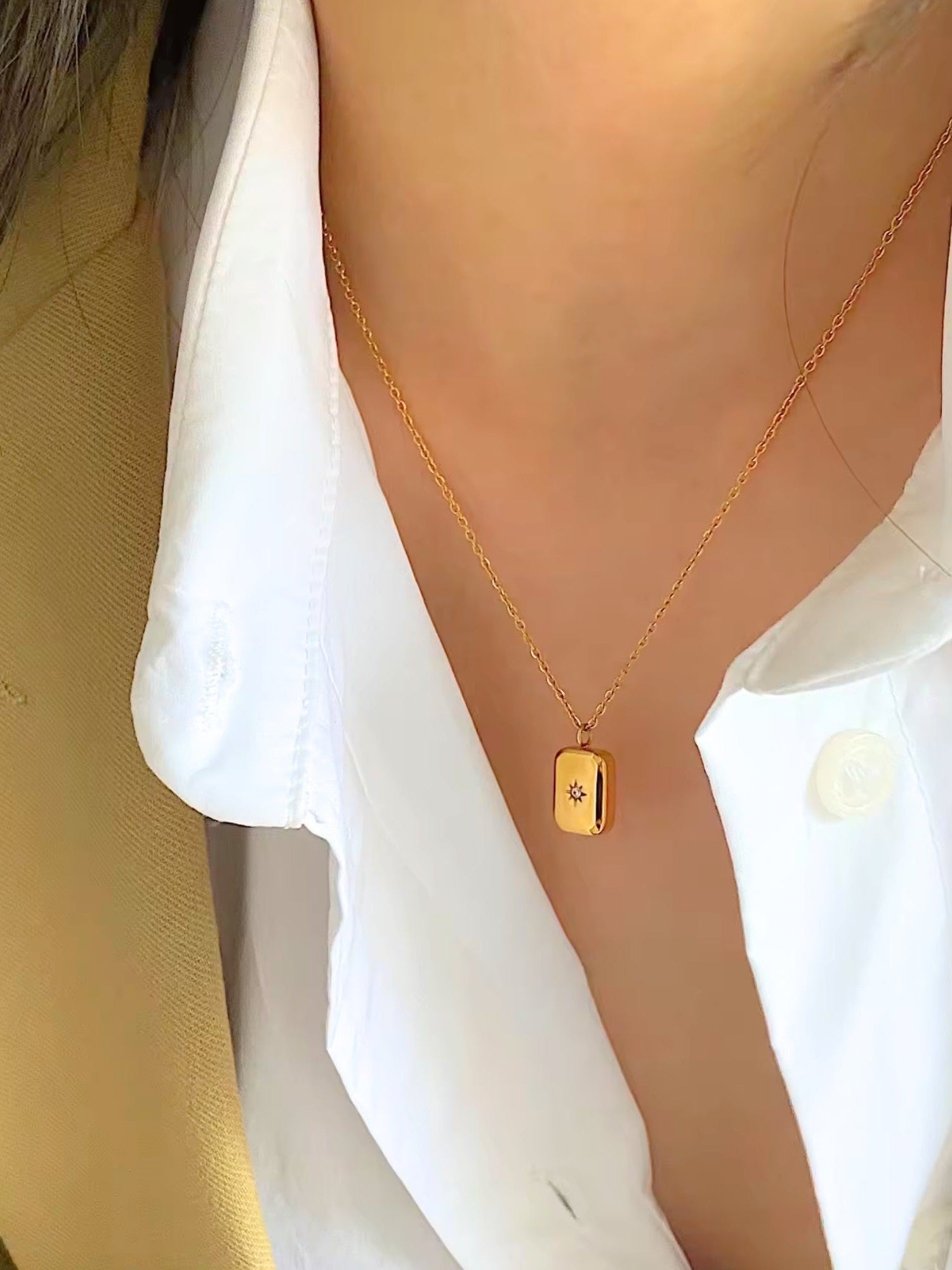 AD Star Necklace Pendant