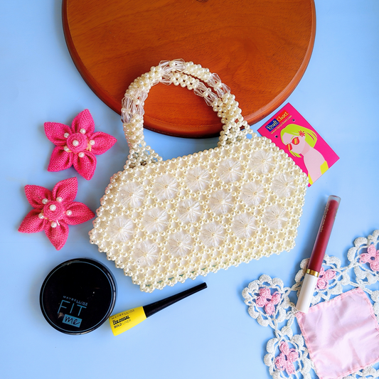 Handmade crystal bag discount design