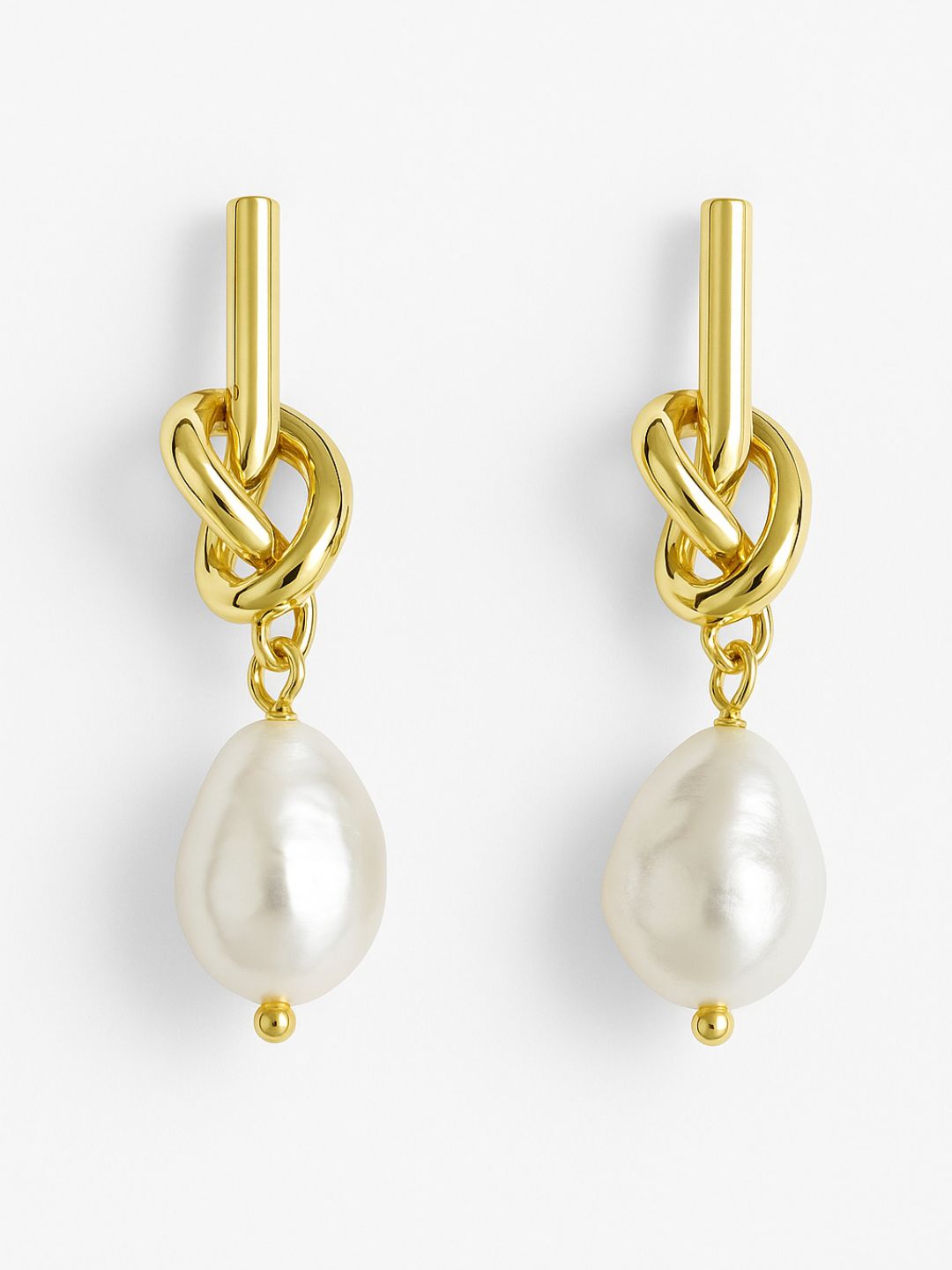 Pearl Knot Earrings