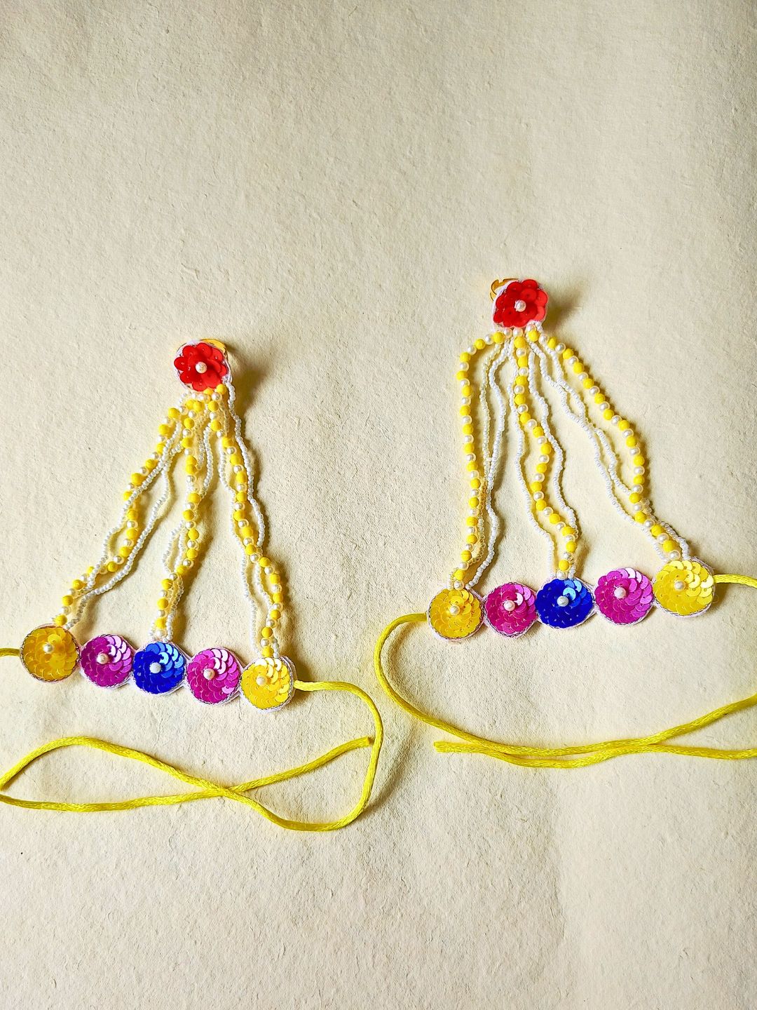 Sequina Bridal Jewellery Set (Multicolor)