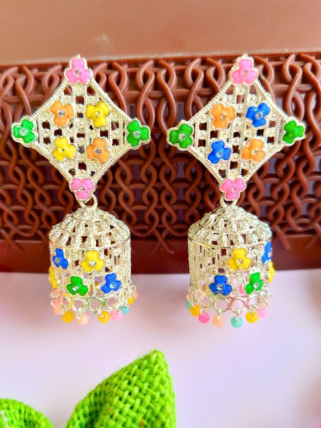 Multicolor Jhumki