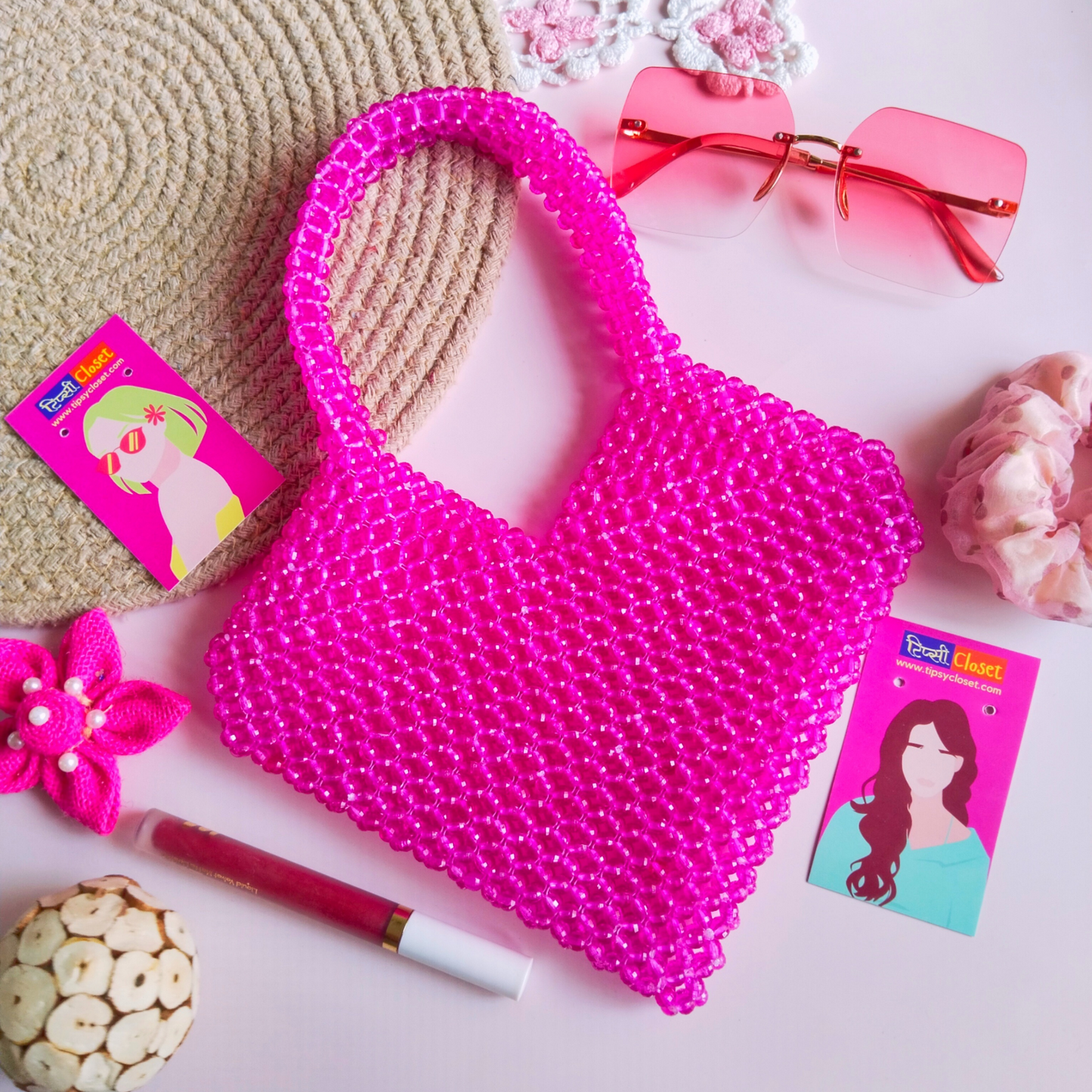 Barbie Pink Heart Bag