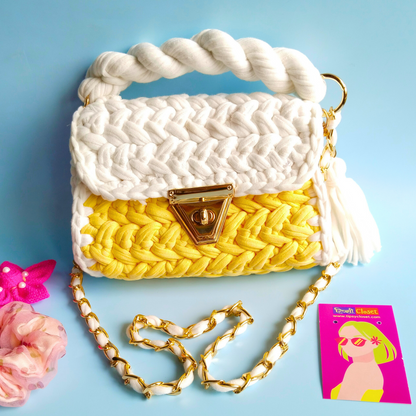 Haldi Hues Crochet Bag