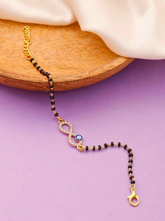 Evil Eye Mangalsutra Bracelet