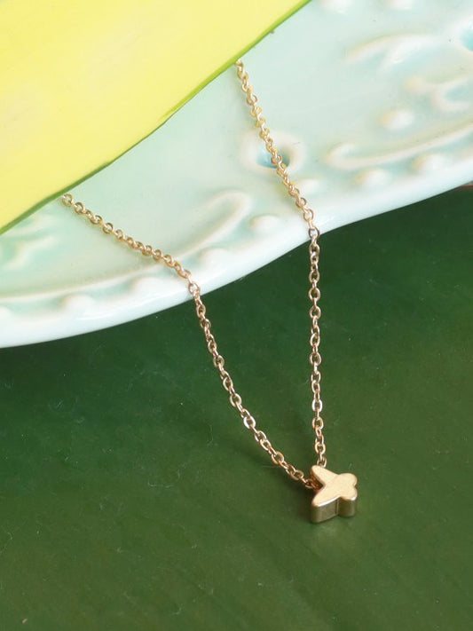 Butterfly Necklace Chain (Gold)
