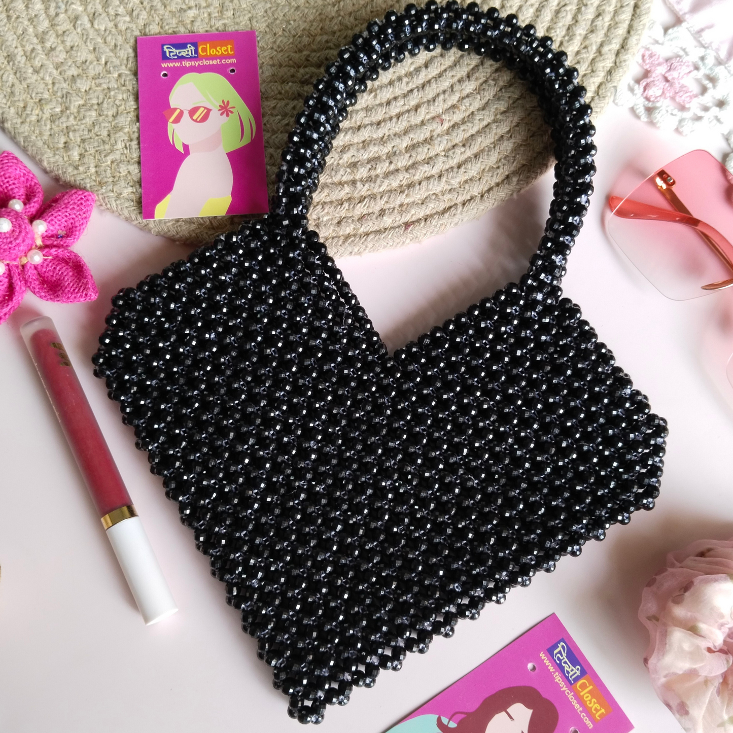 Black Heart Bag