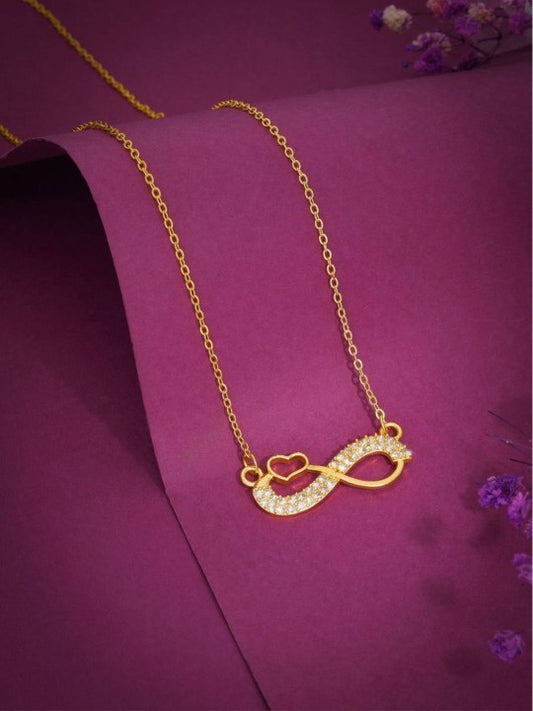 Infinity AD Necklace Pendant
