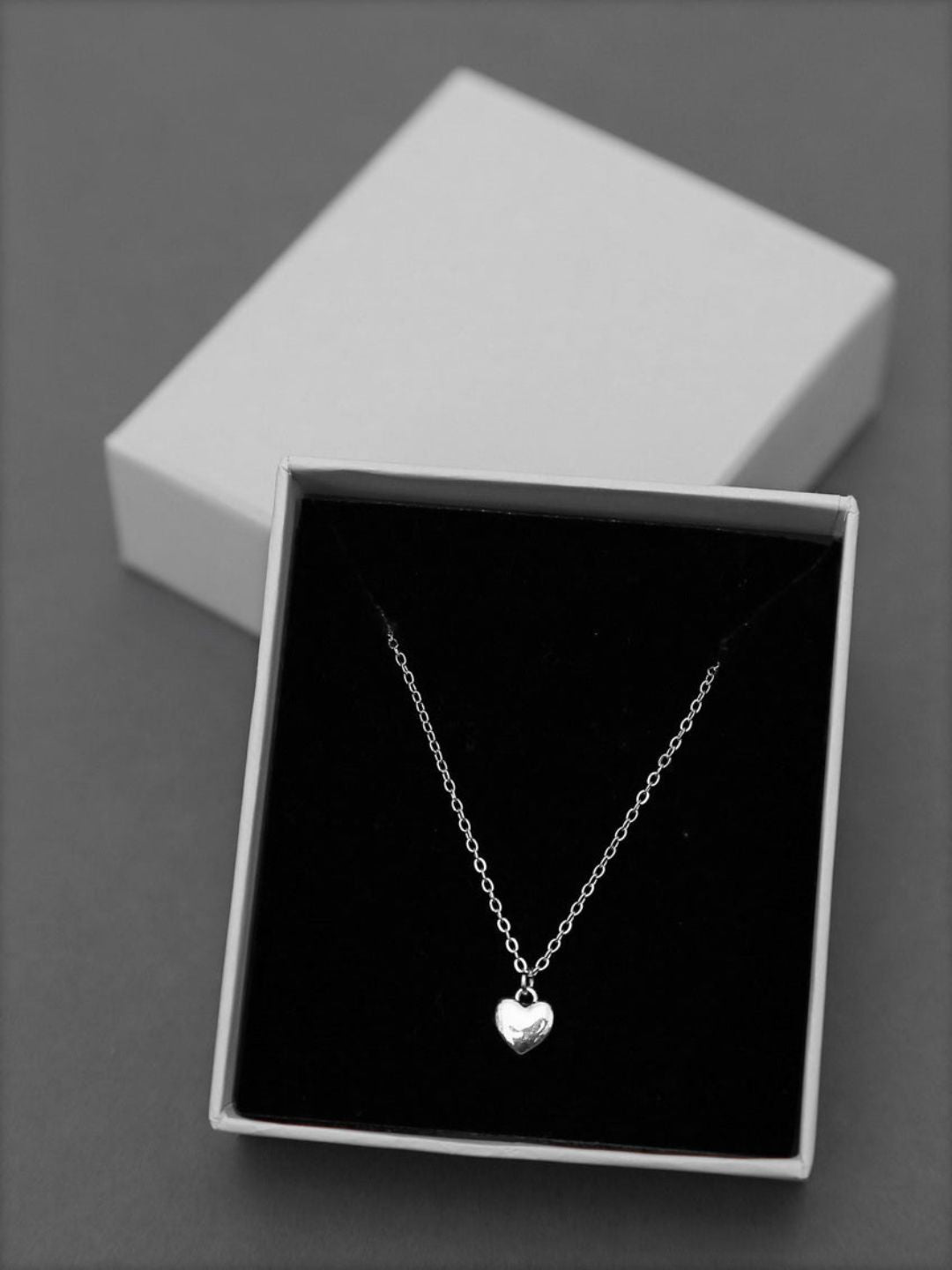 Heart Necklace Chain (Silver)