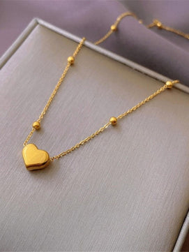 Heart You Necklace Chain (Gold)