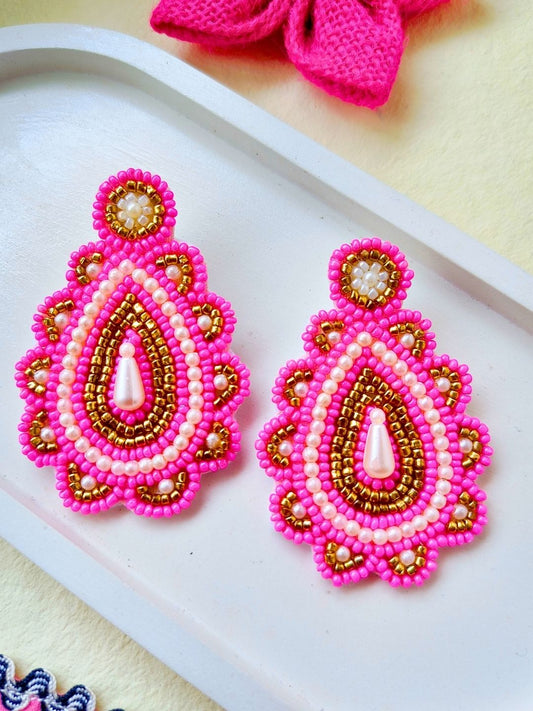 Ishkaara Pink Earrings