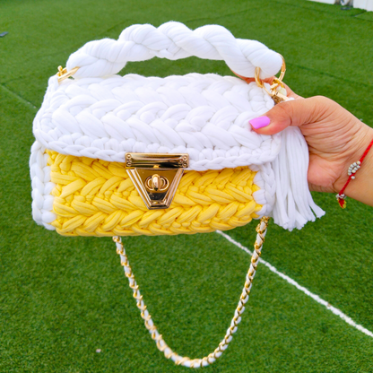 Haldi Hues Crochet Bag