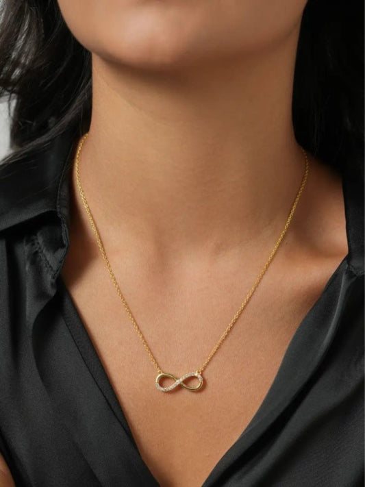 AD Infinity Necklace Chain (Gold)