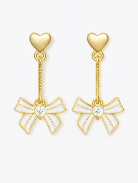 Bow Dangler Earrings