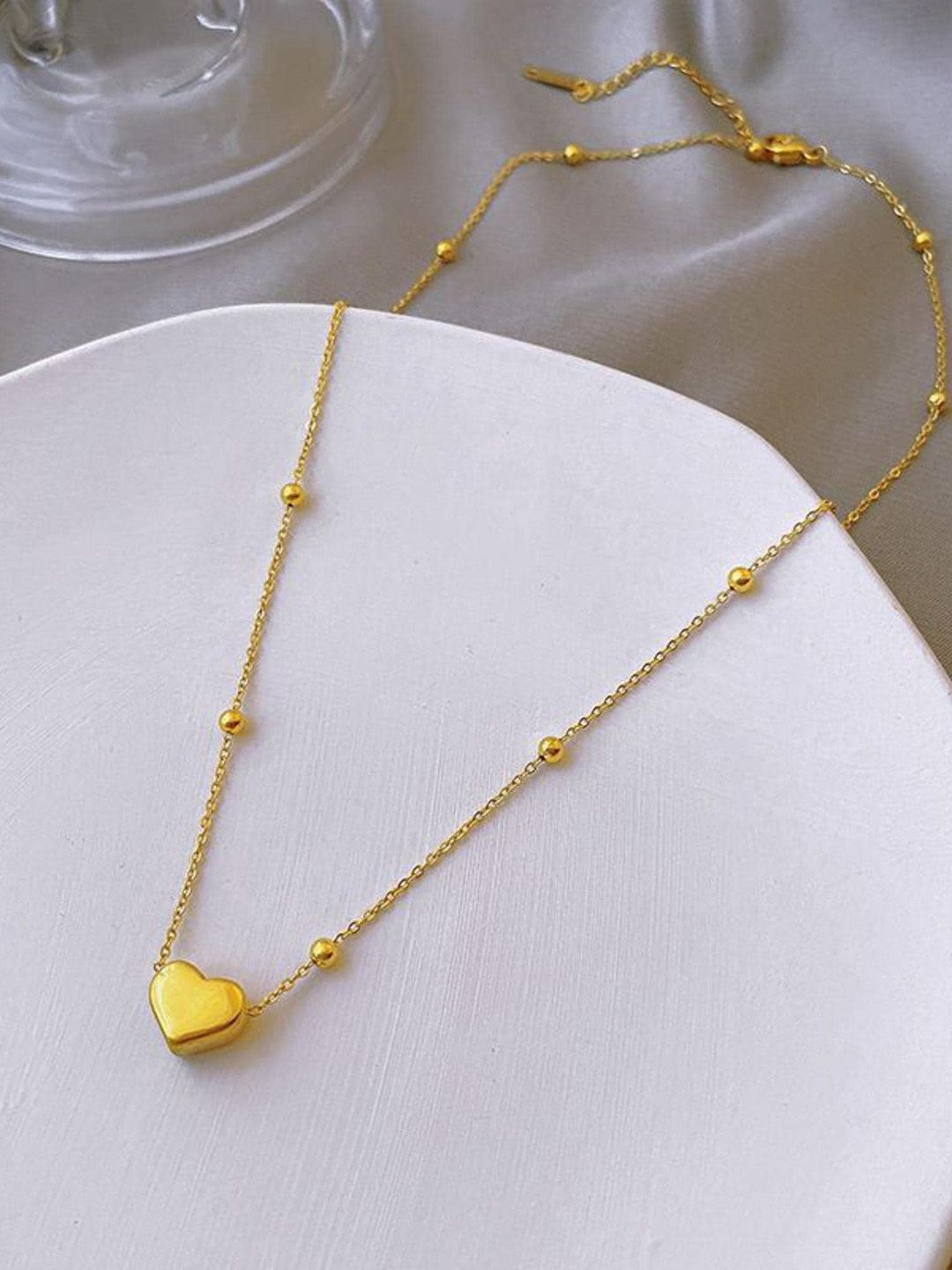 Heart You Necklace Chain (Gold)