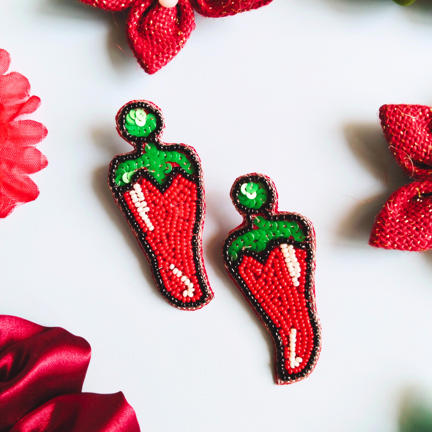 Mirchi Earrings