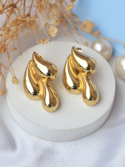 Teardrop Studs (Gold)