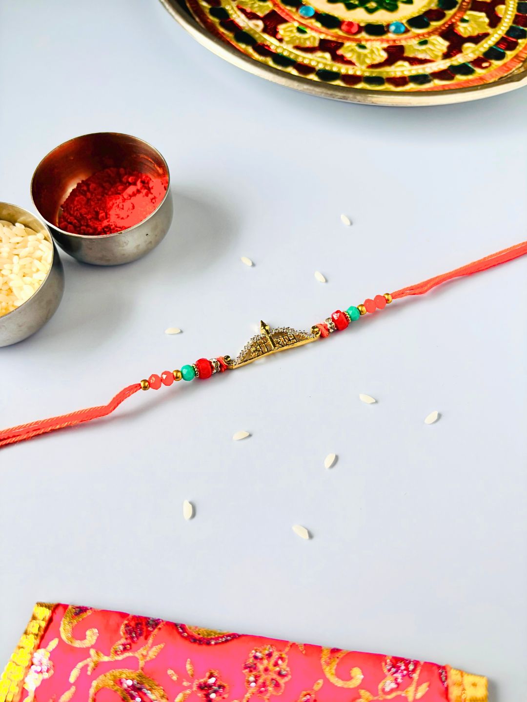 Jai Shri Ram Dhanushbaand AD Rakhi for Brother