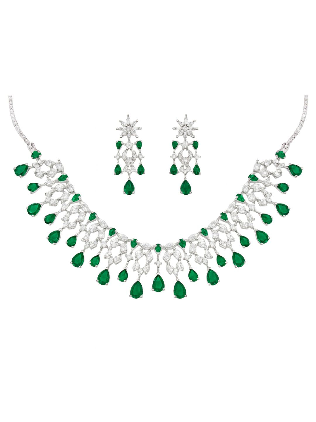 Luna AD Jewellery Set (Green)