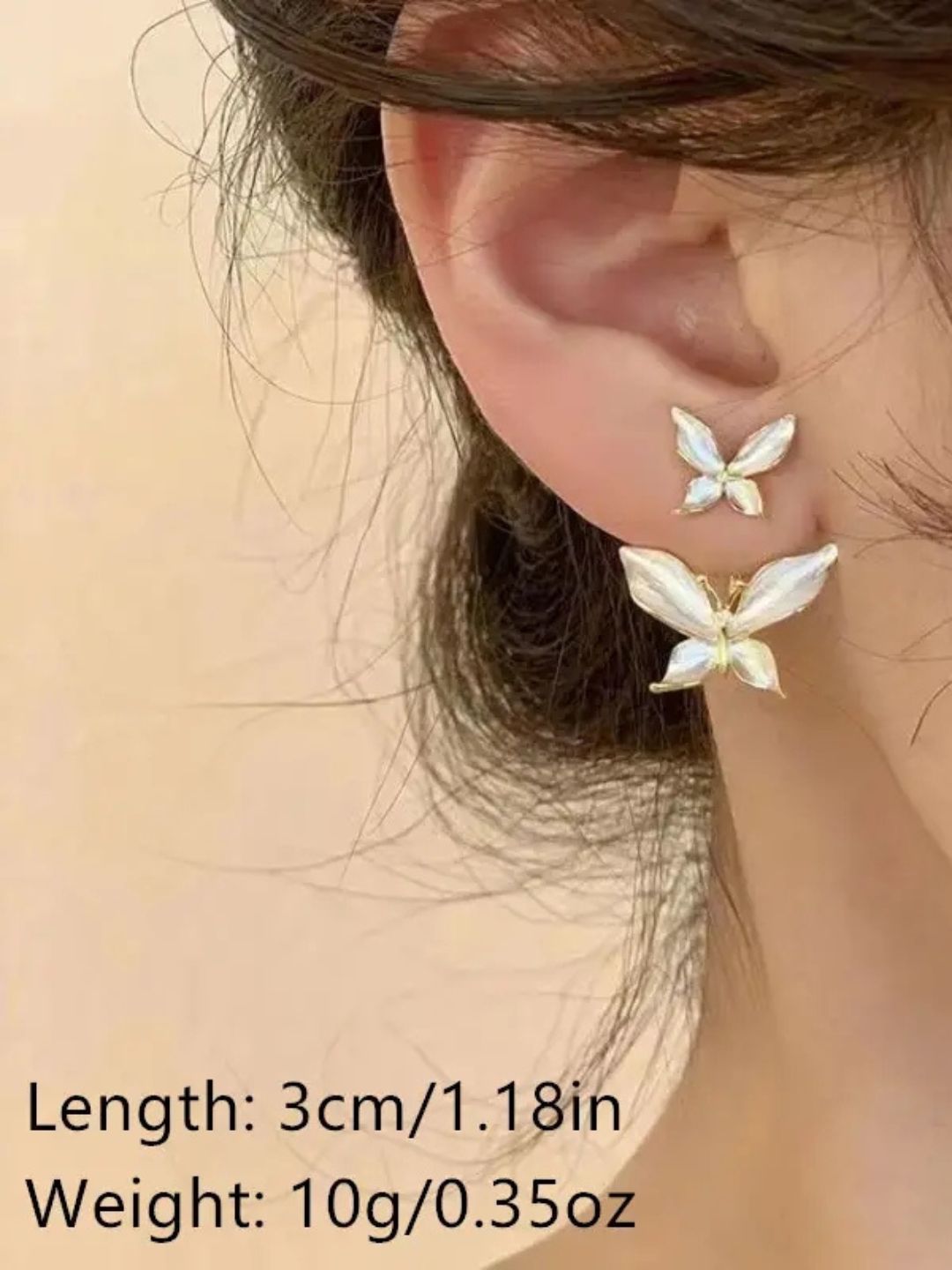 Twin Butterfly Earrings