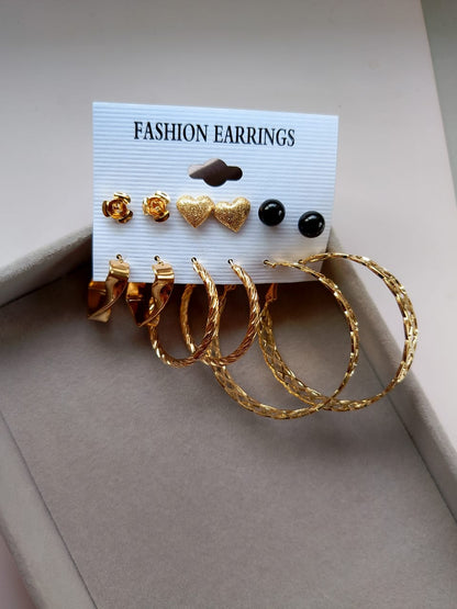 Earrings Combo Pack of 6 Earrings for Women and Girls