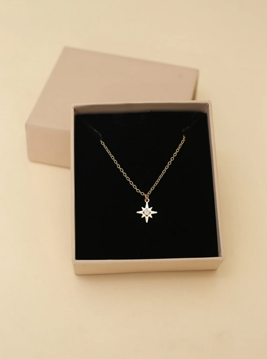 North Star AD Necklace Chain (Gold)