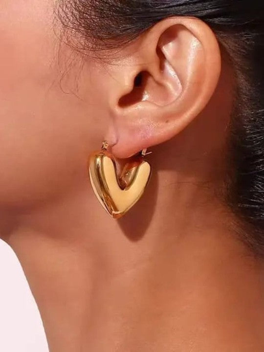 Heart Hoops (Gold)