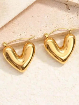 Heart Hoops (Gold)