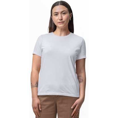 Solid Round Neck Tees